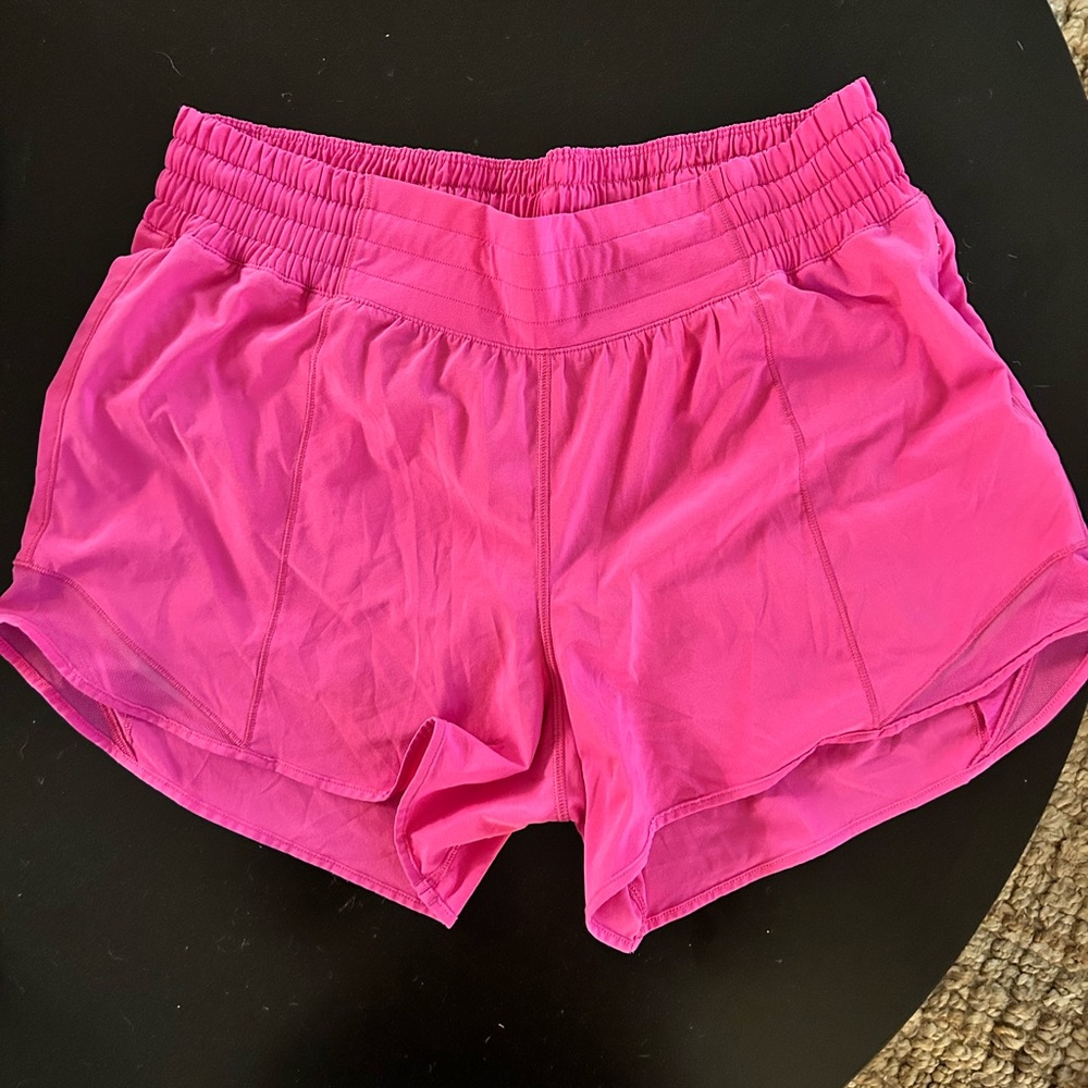Track That Lululemon shorts